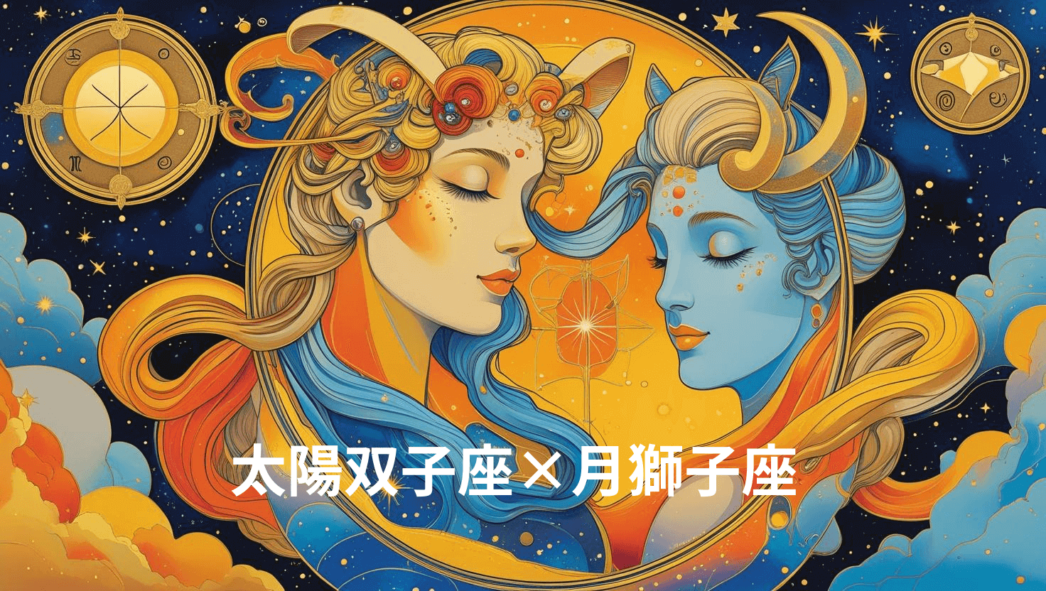 太陽双子座×月獅子座