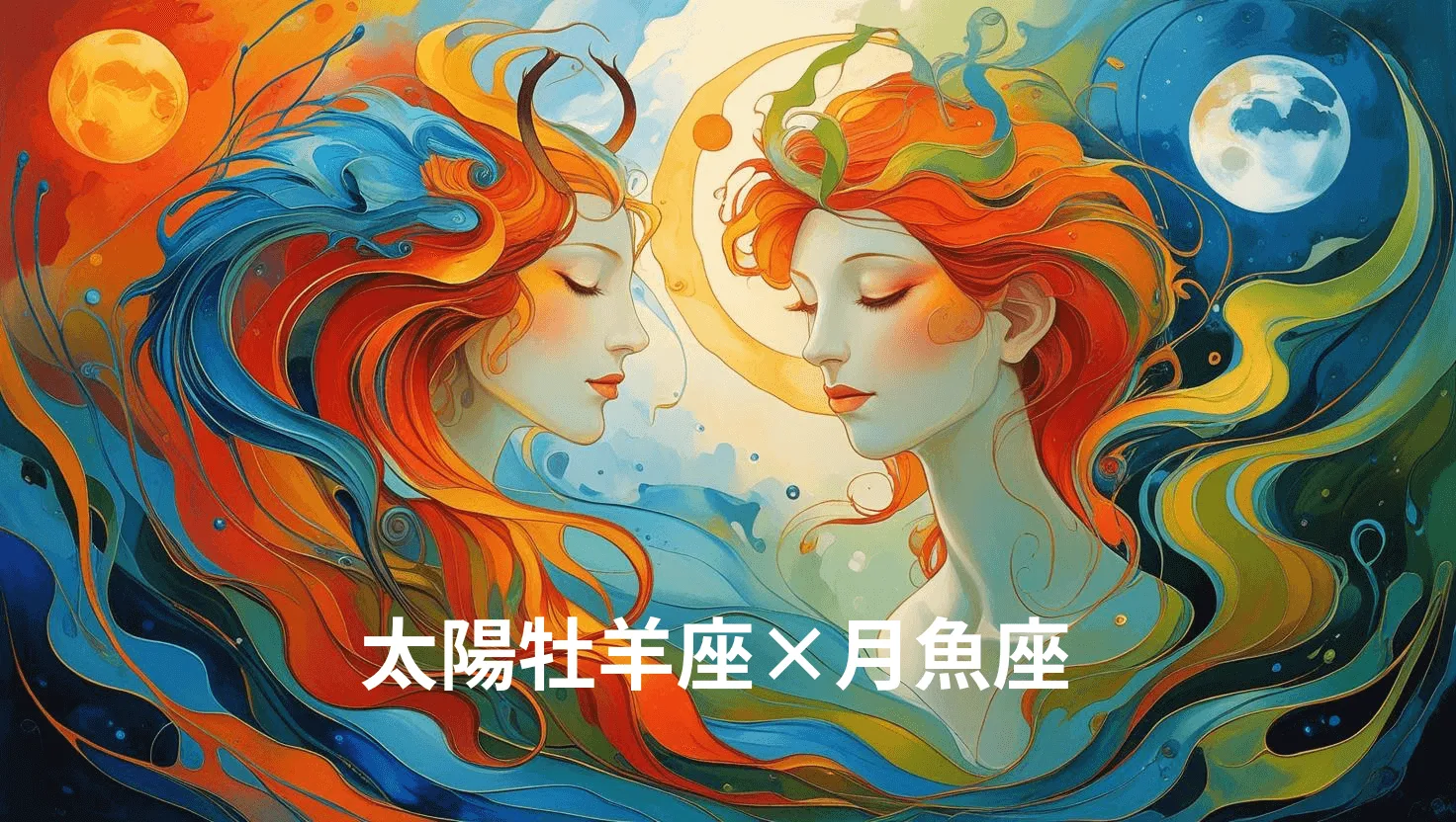 太陽牡羊座×月魚座