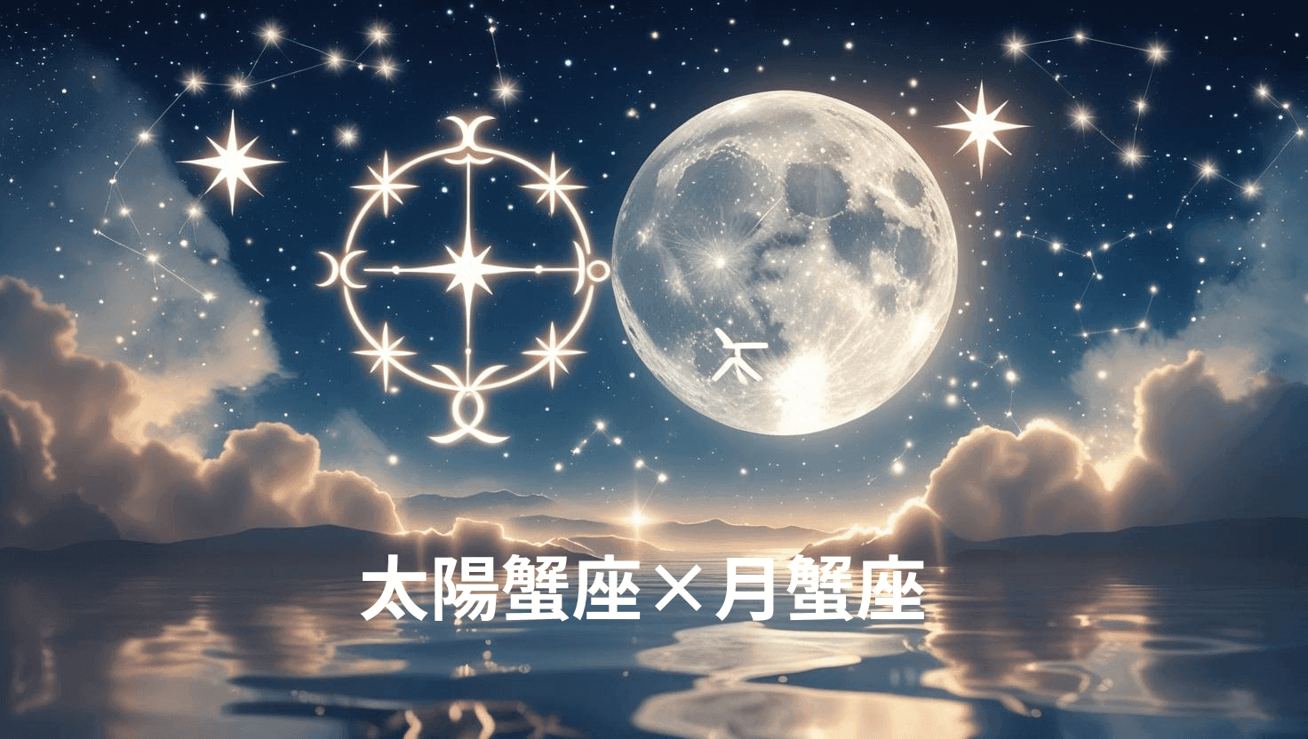 太陽蟹座×月蟹座