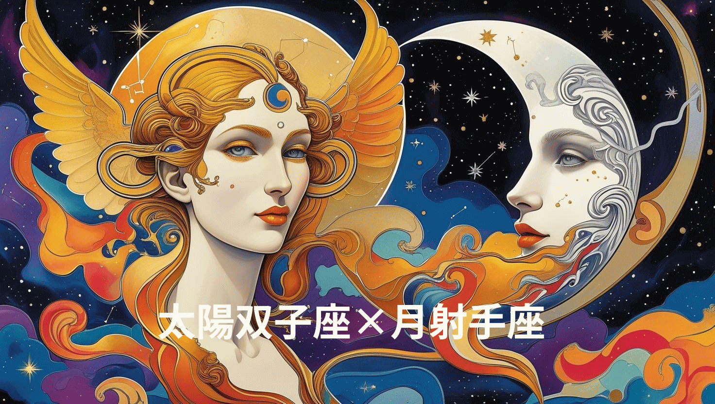 太陽双子座×月射手座