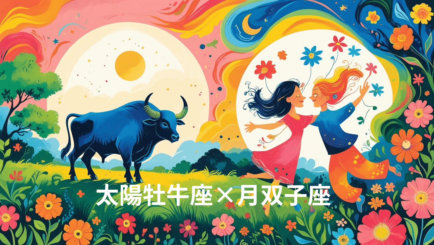 太陽牡牛座×月双子座