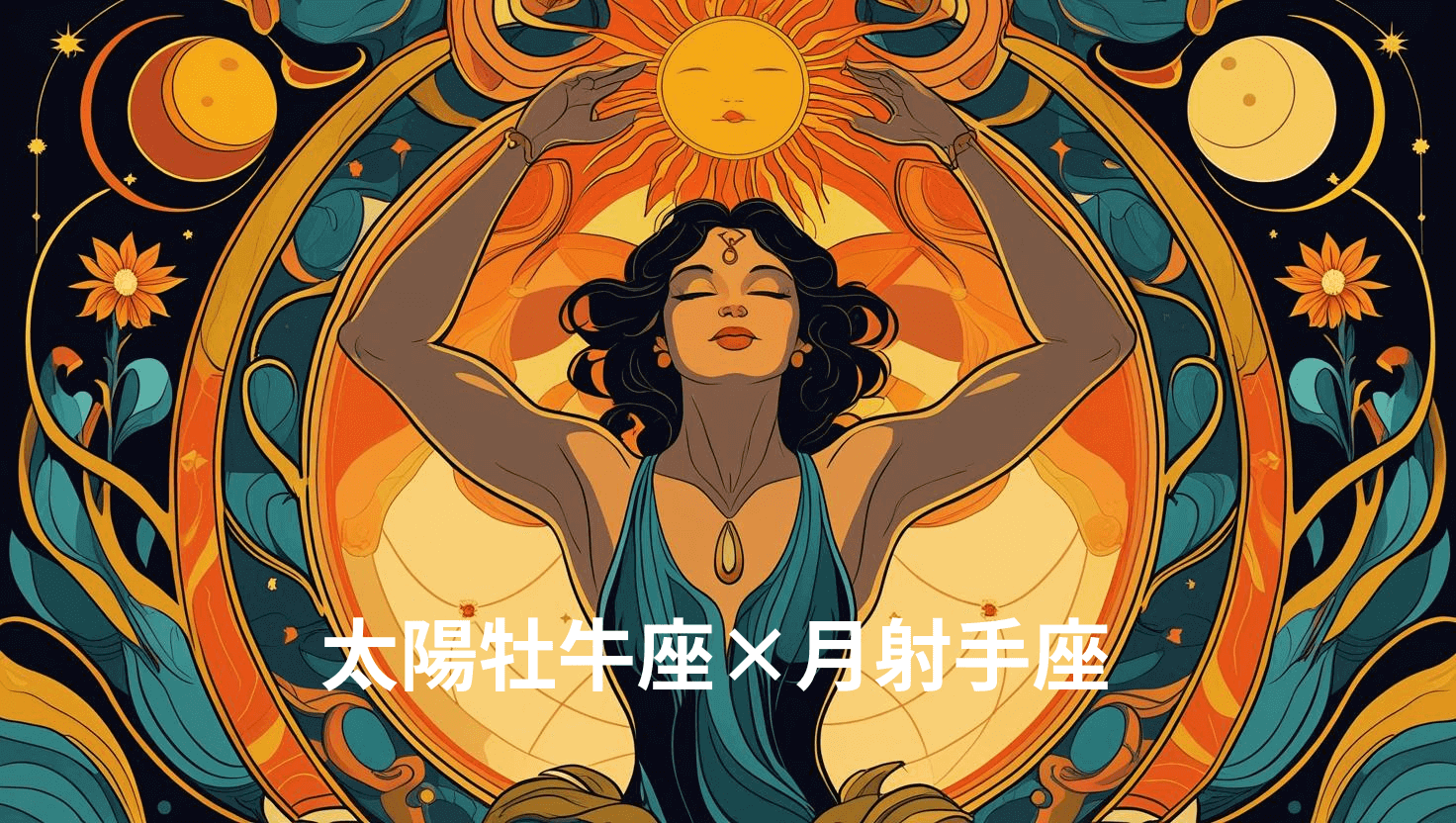 太陽牡牛座×月射手座