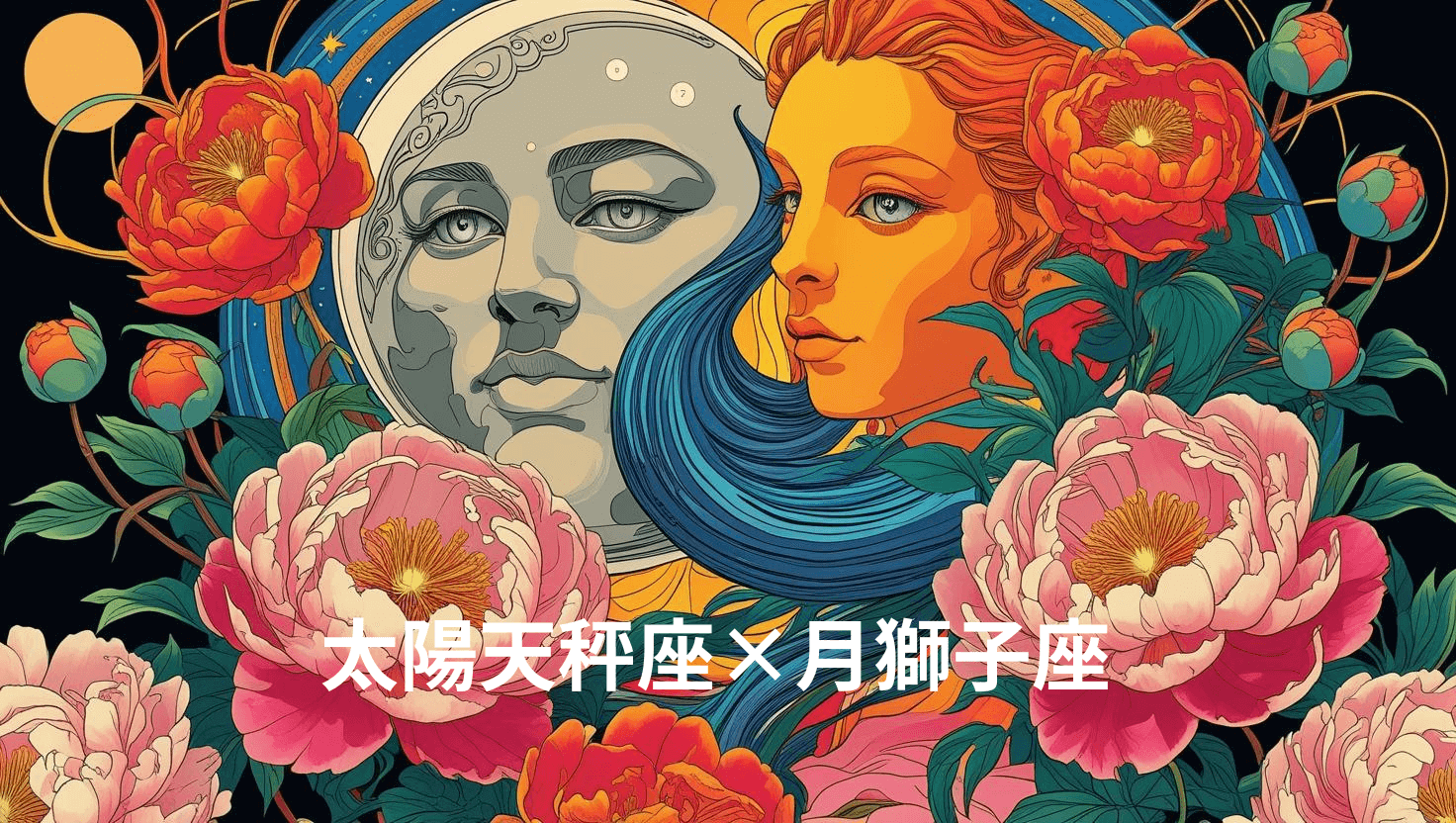 太陽天秤座×月獅子座