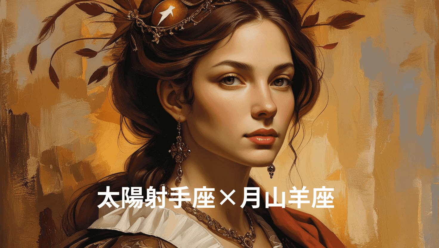 太陽射手座×月山羊座