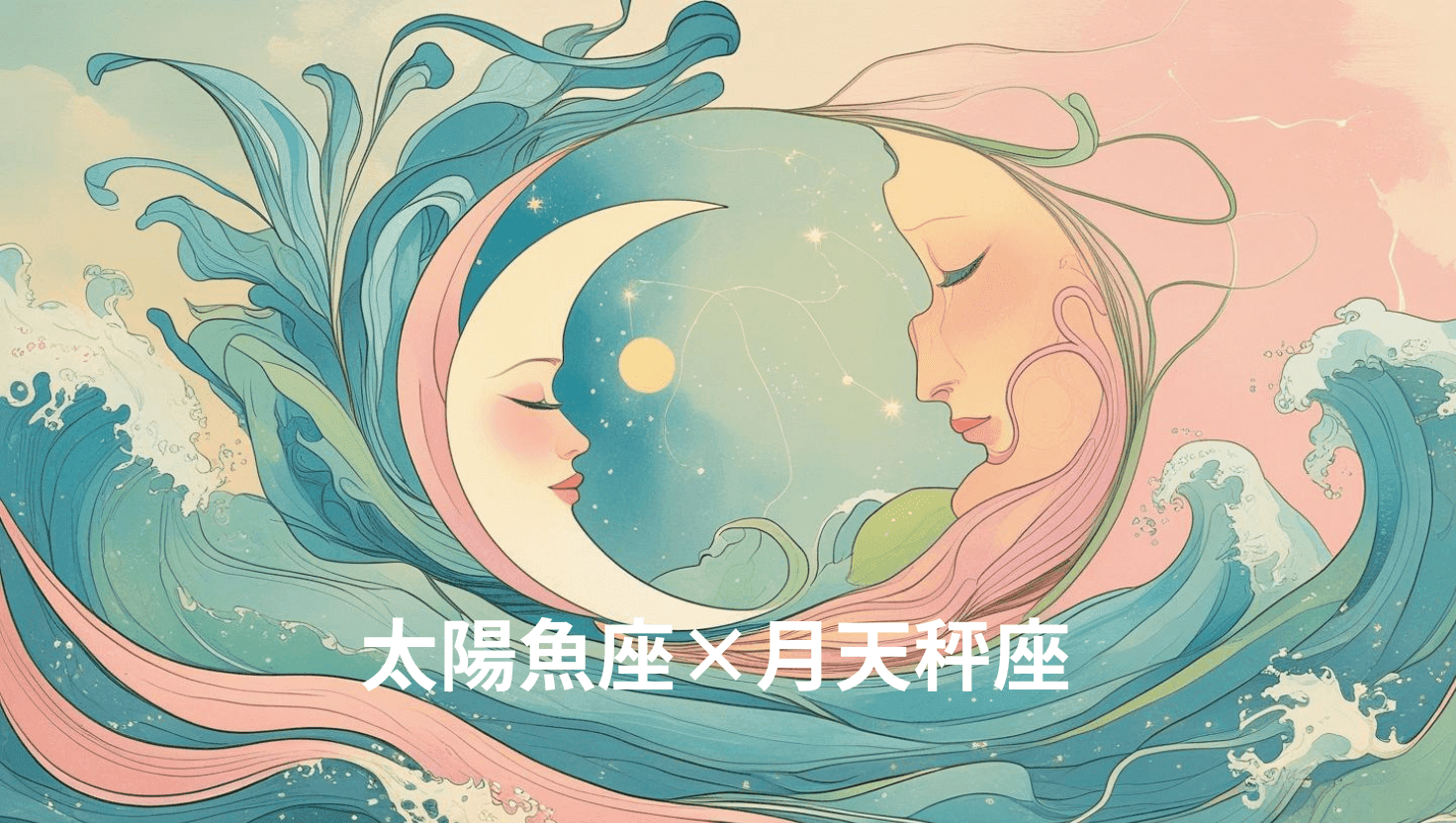 太陽魚座×月天秤座