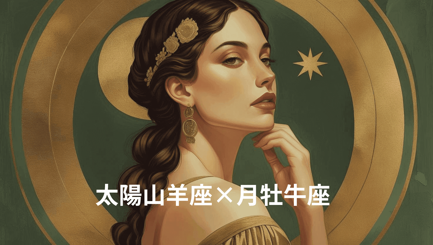 太陽山羊座×月牡牛座