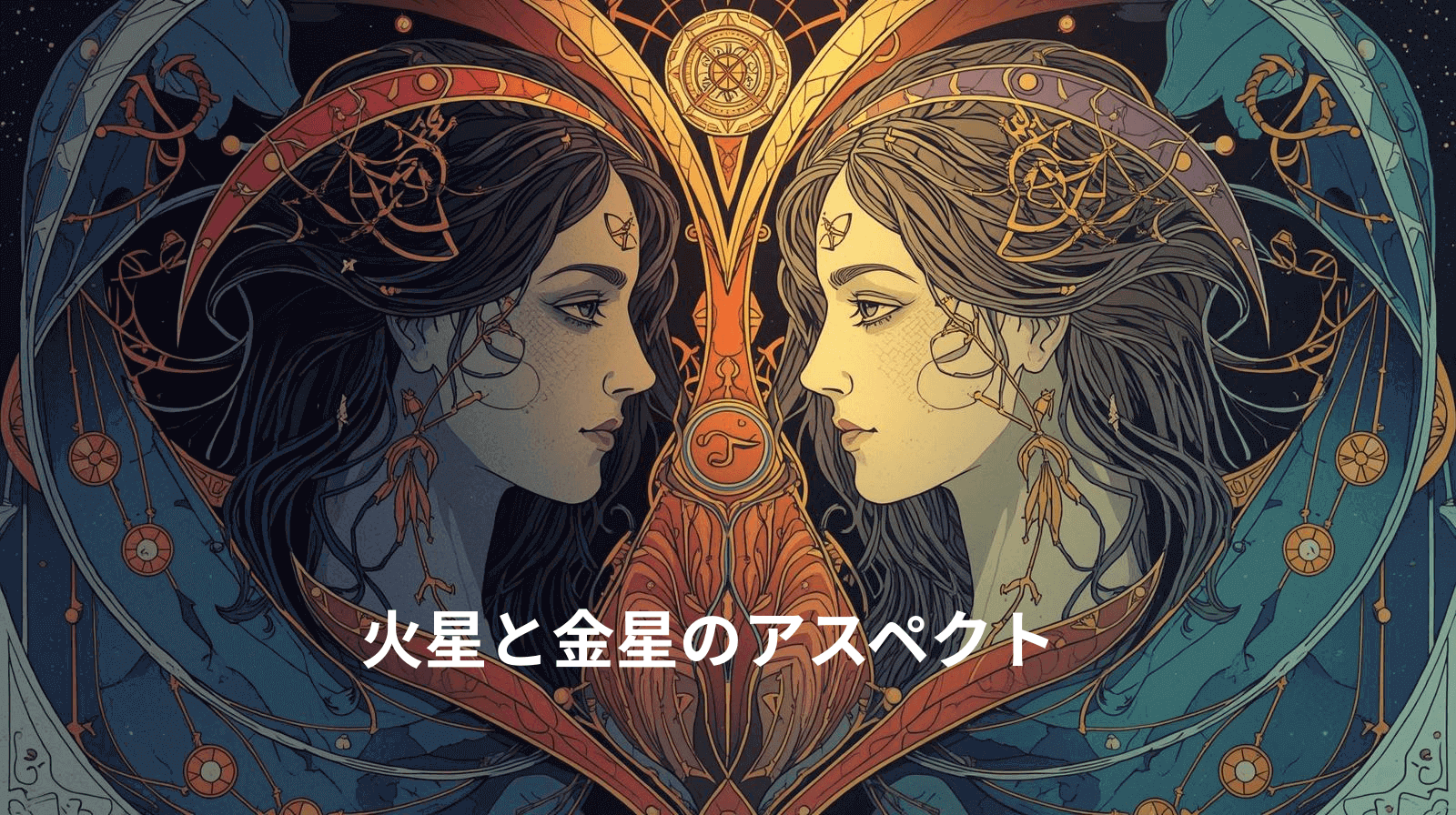 火星と金星のアスペクト