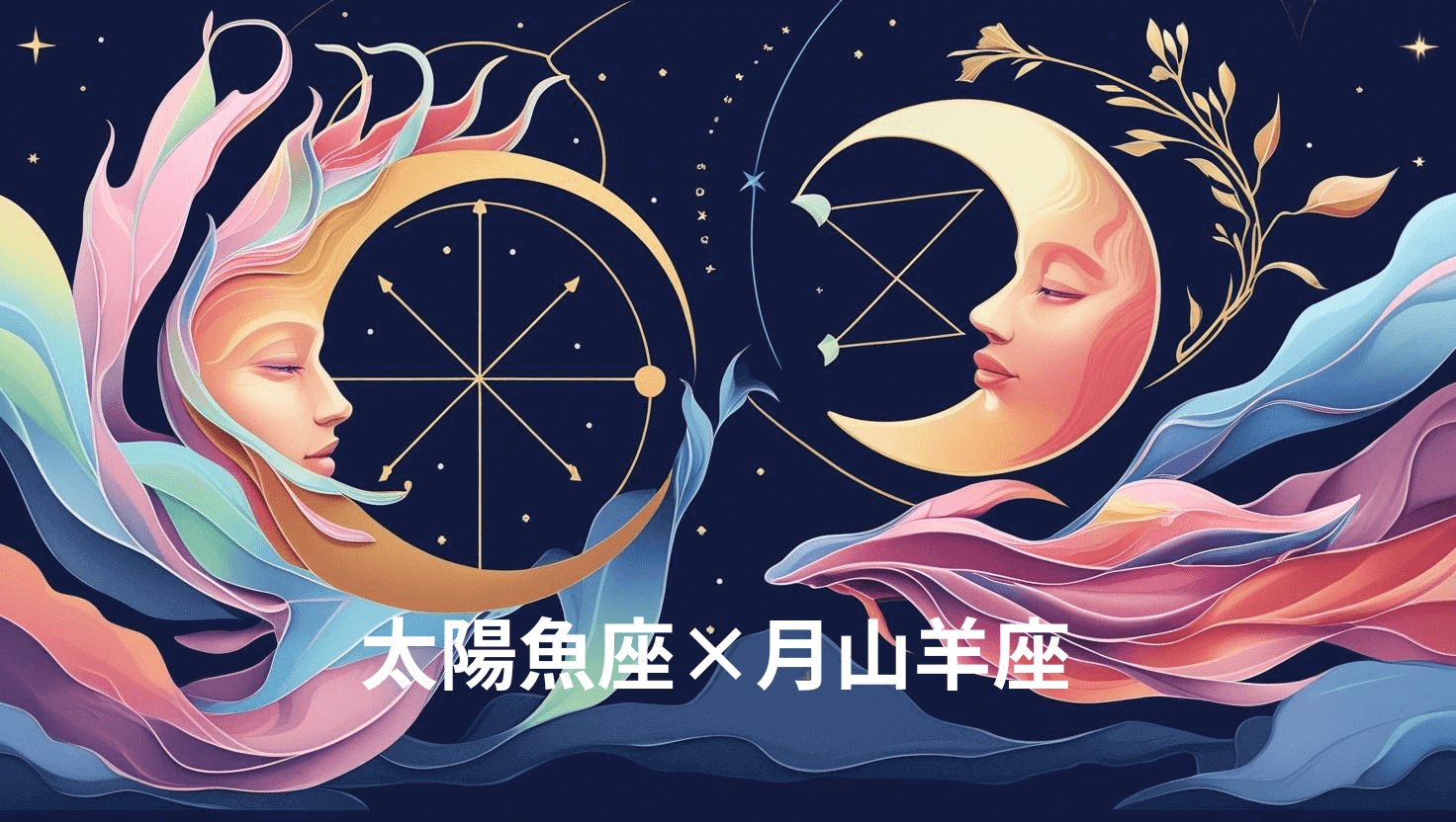 太陽魚座×月山羊座