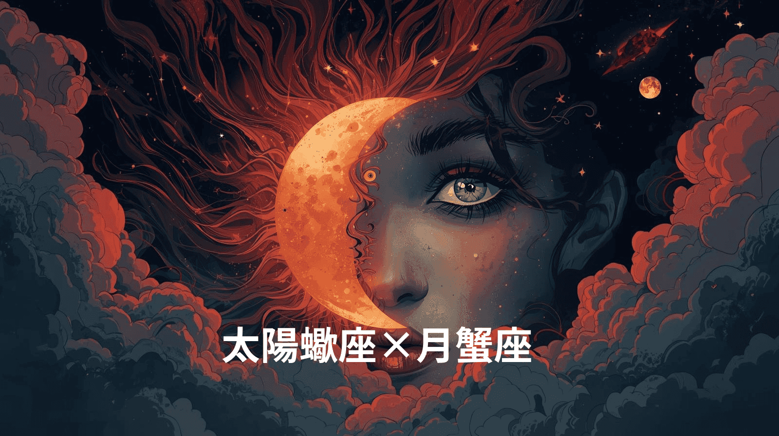 太陽蠍座×月蟹座