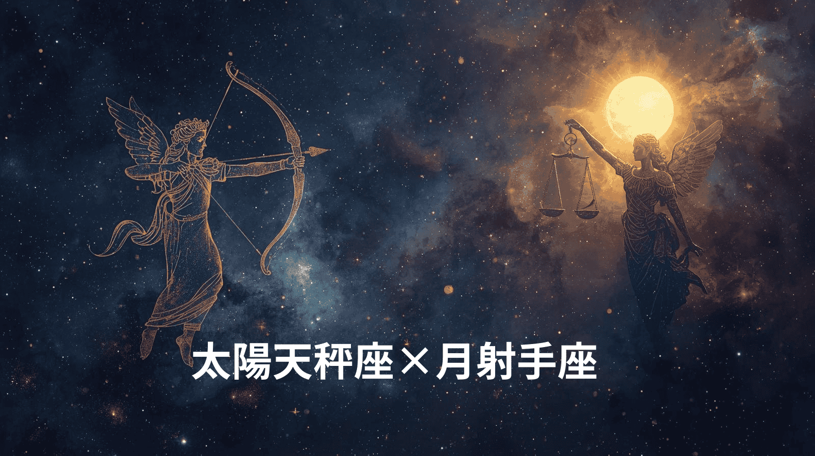 太陽天秤座×月射手座