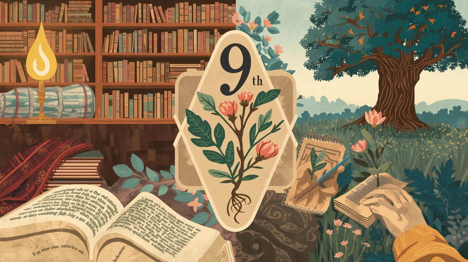 9ハウス牡牛座｜実践的で着実に智慧を積み重ねる